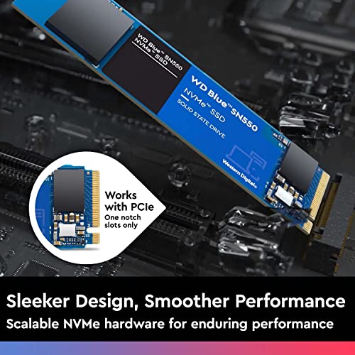 Western Digital 1TB WD Blue SN550 NVMe Internal SSD Western Digital 1TB WD Blue SN550 NVMe Internal SSD